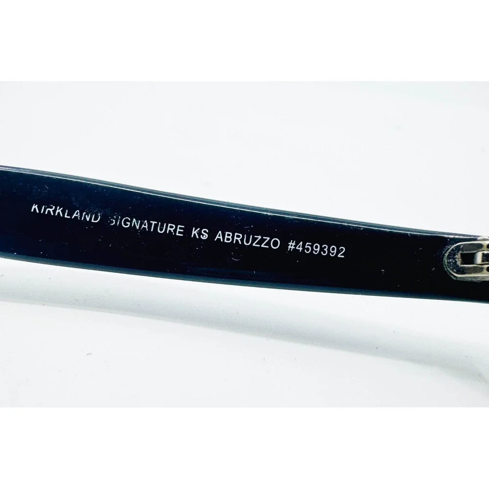 Kirkland Signature Eyeglass Frames Womens Black Abruzzo 55-18-145 39167